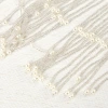 Korean-style pearl top hat, court-style long tassel beaded hat, elegant and elegant bangs hat, wedding dress, hair accessories wholesale Specification image